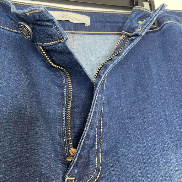 Kancan High-Rise Super Flare Denim Jeans Bell Bottom Hippie Boho Size 29 - Picture 6 of 12